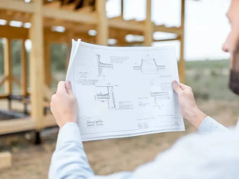 engineer calculating insulation