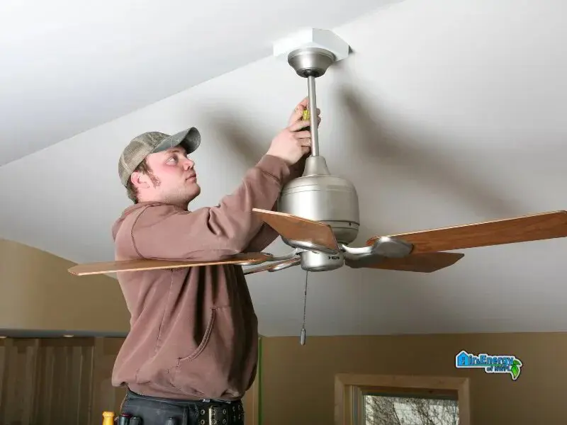 Ceiling fan repair
