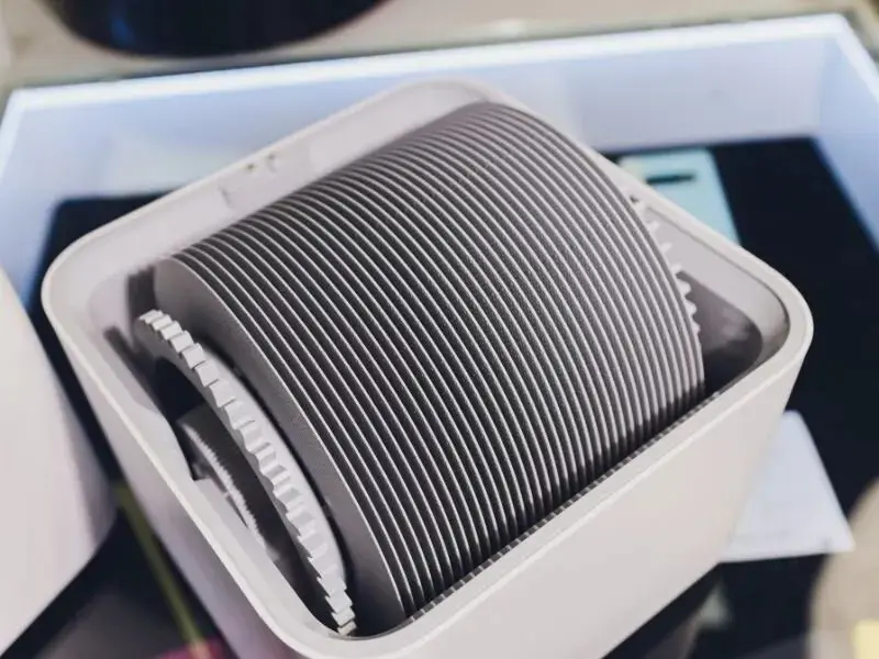 air purification filter for a dehumidifier